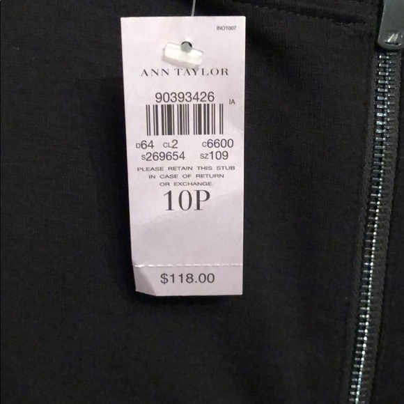 Ann Taylor Black Dress NWT - Picture 5 of 5